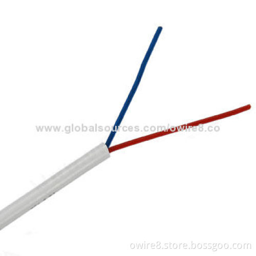 4 Cores Telephone Cable with Solid Bare Copper, 0.5mm ConductorNew